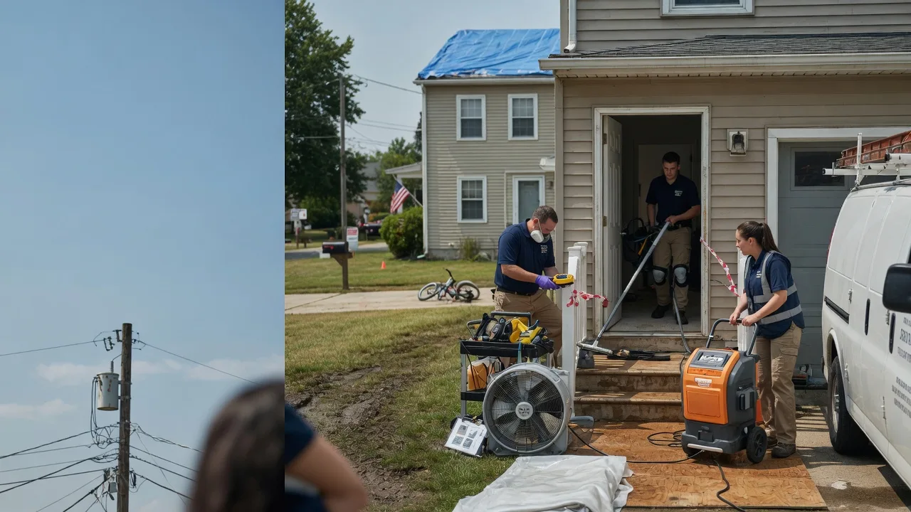 Water Damage Repair in Pinsonfork, KY near me